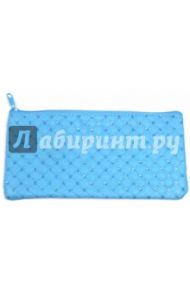 Пенал школьный "Голубой" (кожзаменитель) (44105)