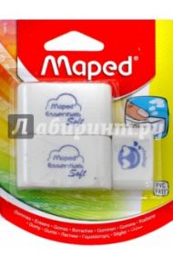 Набор ластиков, 3 штуки ESSENTIALS SOFT (122815)