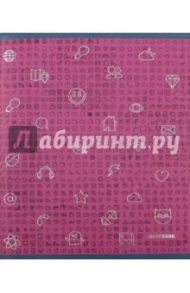 Тетрадь 96 листов, клетка "Однотонный стиль", 5 видов (ТФ965263)