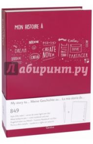 Ручка шариковая + блокнот Office My History, Purplish (CC0849.016)