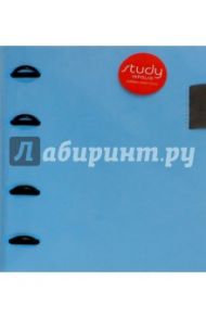Папка для сменного блока "Elegance" (кольцевой механизм) (N1079/aqua)