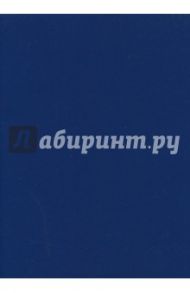 Тетрадь общая "Бумвинил. Синий" (96 листов, А4, линия) (96Т4бвВ4)