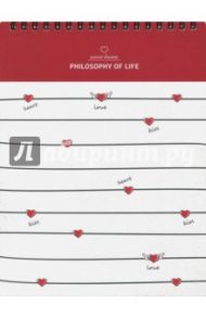 Блокнот 80 листов, А5, спираль, Be Smart. Hearts (N974)