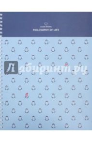 Тетрадь 96 листов, спираль, Be Smart.Penguins (N1003)