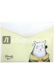 Конверт на кнопке "Lovely Pets" (А4) (96183)