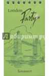 Блокнот 60 листов, А7, гребень "Лондон" (С4175-21)