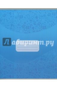 Тетрадь 48 листов "Контуры. Голубой", клетка (С2242-88)