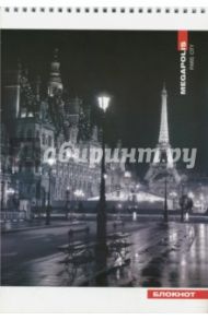 Блокнот 50 листов, А4, гребень, Париж (С4168-01)