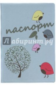 Обложка для паспорта "Птицы"