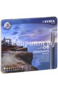 Карандаши акварельные, 24 цвета "Graduate" (L2881240)