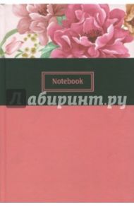 Записная книжка, 128 листов, А5+, "РОЗОВЫЕ ПИОНЫ", (45619)