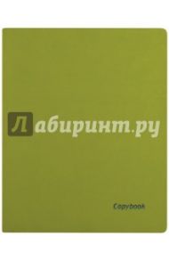 Тетрадь 80 листов, А4, мягкая, "САЛАТОВЫЙ+СИНИЙ СРЕЗ", (45364)