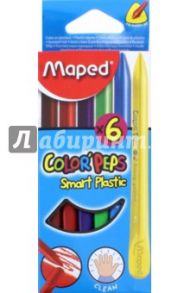 Мелки пластиковые "Color'peps" (6 цветов) (862010)