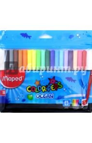 Фломастеры "Color'peps Ocean" (18 цветов) (845721)