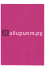 Ежедневник датированный на 2018 год "Джинс" (малиновый, А5, 352 страницы, мягкая обложка) (45069)