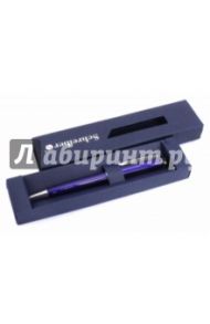 Ручка шариковая металлическая в футляре (синие чернила) (S-2827)