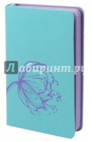 Ежедневник недатированный "Софт-тач. Бирюзовый" (96 листов, А6) (45313)