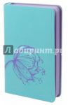 Ежедневник недатированный "Софт-тач. Бирюзовый" (96 листов, А6) (45313)