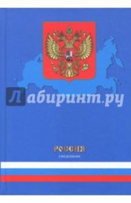 Ежедневник "Государственная символика. Россия" (полудатированный, 192 листа) (ЕЖЛ18519202)