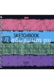 Тетрадь-скетчбук "Simply Colours" (80 листов, А5, нелинованная) (80Тт5Aгр_17197)