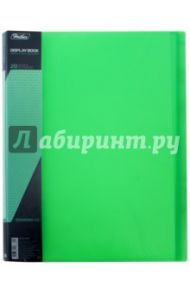 Папка пластиковая 20 вкладышей, корешок 14 мм, зеленая (20AV4_02007)
