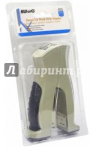 Степлер "Half-strip Elegant" 24/6, 20 листов (5533GRY)