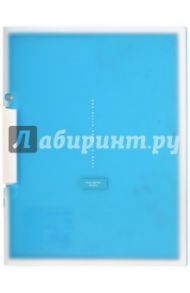 Папка с клипом А4 Coloree бирюзовый (F-VFH100B)
