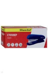 Степлер "Silwerhof" 24/6, 20 листов, синий (401070-02)
