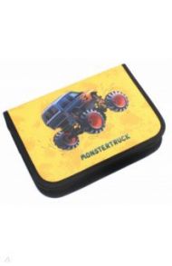 Пенал "Monstertruck" (с наполнением, 16 предметов) (49120-12)