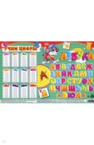 Настольное покрытие А4 "Таблица умножения" (НПД-9259)
