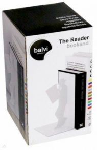 Держатель для книг "The Reader", белый (26812)