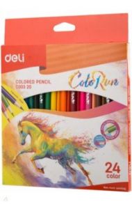 Карандаши 24 цвета ColoRun тополь (EC00320)