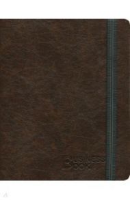 Бизнес-блокнот "Шевро" (176 листов, А4, коричневый) (47595)