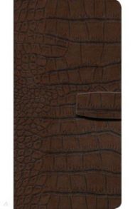 Ежедневник недатированный "Cayman" (120х210 мм, 128 страниц) (I410/brown)