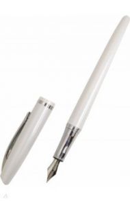 Ручка перьевая "Jazz Elegance Pearl White M" (синяя) (807081)