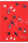 Ежедневник недатированный "Ласточки" (240 страниц, А5) (47667)