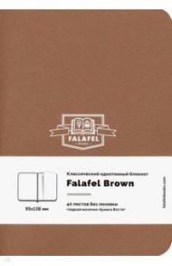 Блокнот "Brown" (40 листов, А6, нелинованный, молочная бумага) (479685)