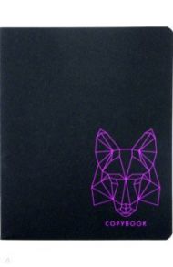 Тетрадь 48 листов "TOTAL BLACK. Полигонал.звери" (ТКФ486345)