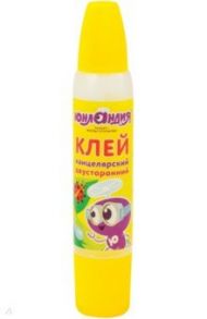 Клей канцелярский силикатный с двусторонним аппликатором, 30 мл. (227536)