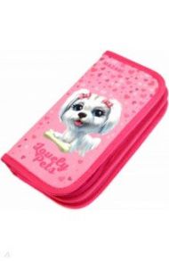 Пенал "Dog" (2 отделения, без наполнения) (M-1814)