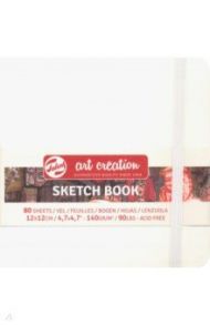 Блокнот для зарисовок "Art Creation" (12х12 см, 80 листов, белый)