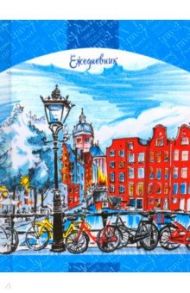 Ежедневник недатированный "Городская зарисовка" (80 листов, А6) (С1367-53)