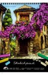 Альбом для пастели "Город в цвету" (30 листов, А4, черная бумага) (49779)