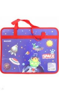 Папка "Space" (А4, пластик) (M-1784)