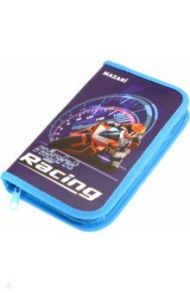 Пенал "Racing" (1 отделение, без наполнения) (M-1806)