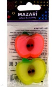 Набор ластиков "APPLE" 2 штуки (M-6781)