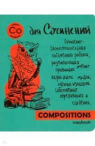Тетрадь предметная "Яркая учеба. Для сочинений" (48 листов, А5, линия) (49565)