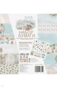 Набор двусторонней бумаги "Дыхание весны" (30,5х30,5 см, 12 листов) (FD1007830)