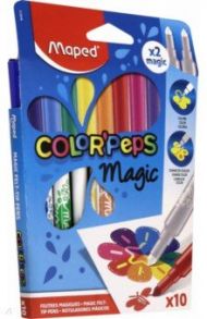 Фломастеры "Color'Peps Magic" (10 штук, 8 цветов) (844612)