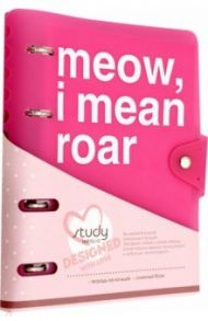 Тетрадь общая на кольцах "Meow" (120 листов, 173х212 мм, клетка) (N1708)